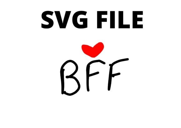 BFF Red Heart SVG: An Embroidery Design Review