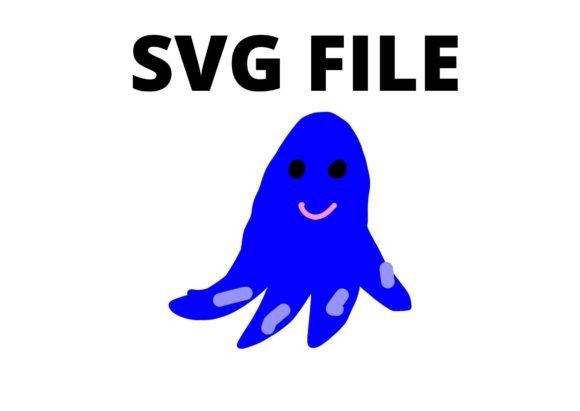 Blue Octopus Simple Svg Craft File Review