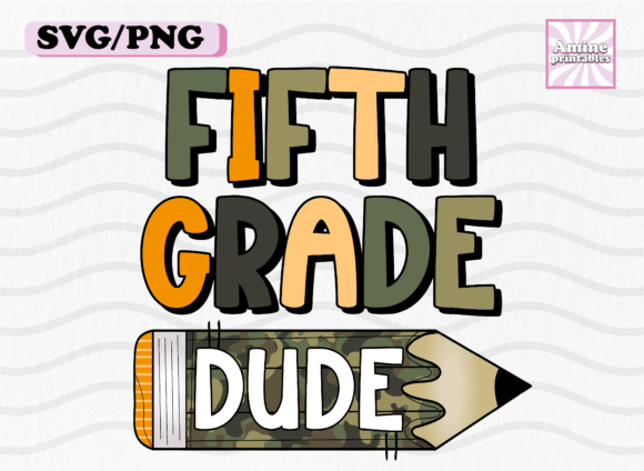 Fifth Grade School Dude Pencil Teacher Design Review