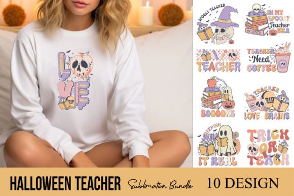 Halloween Teacher Sublimation Bundle: A Designer’s Review