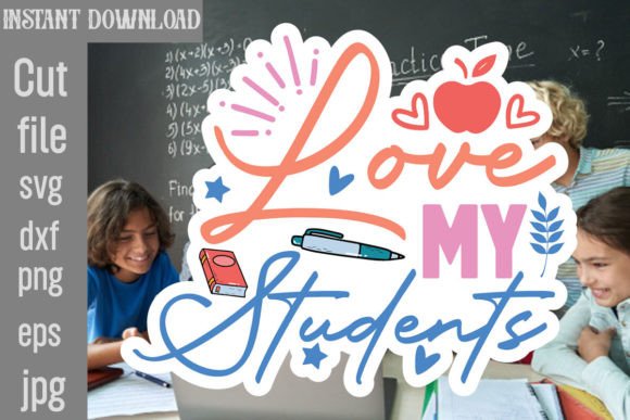 Love My Students SVG Cut File: An Embroidery Review