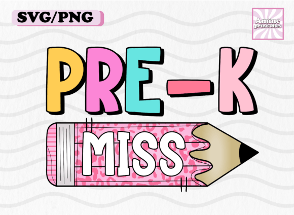 Pre K School Pink Pencil Leopard Teacher Review