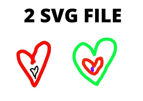 Red Green Heart Abstract SVG: An Embroidery Review