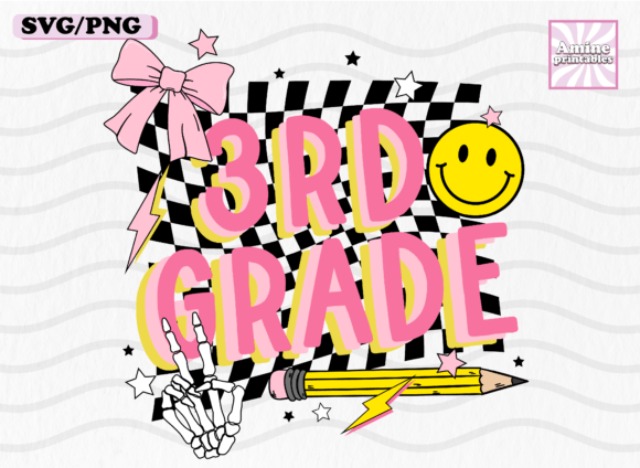 Third Grade Retro School Girl Coquette Review